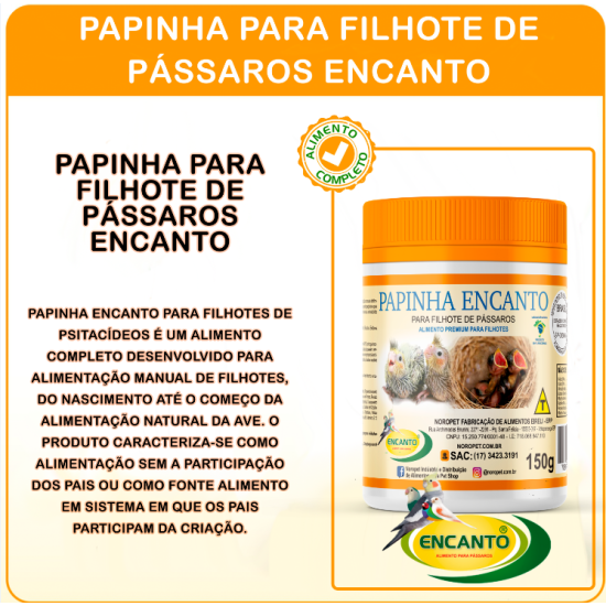 Papinha para Filhotes 150g