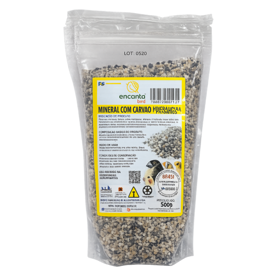 Mineral Mix Carvão 500g