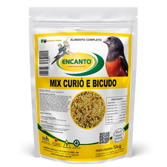 Mistura para Curió e Bicudo 5kg
