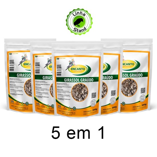 Fardo Girassol Graúdo 05x220 KG Encanto.