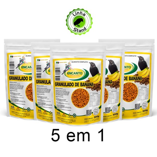 Granulado de Banana - 5x500g