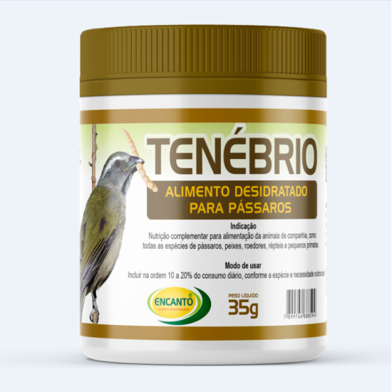 Tenébrio desidratado 35g
