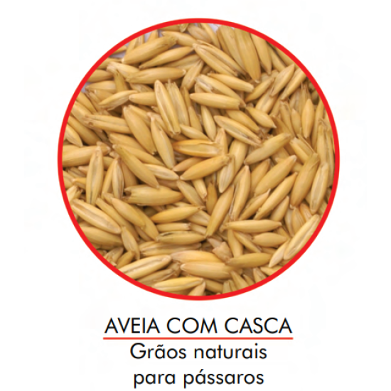 Aveia com Casca 0,500 KG Encanto 