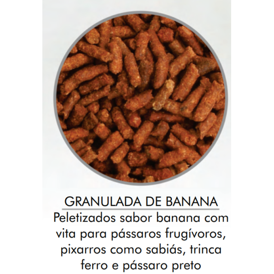 Granulado de Banana 8kg